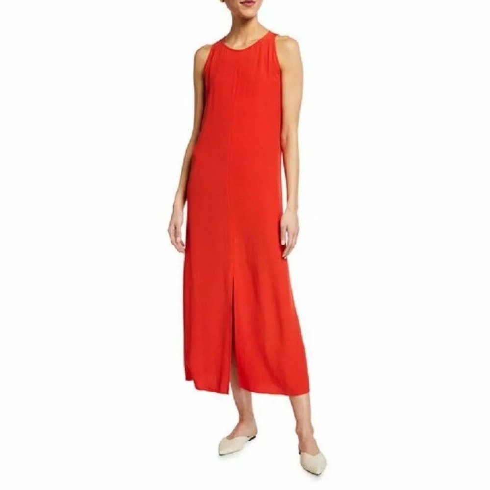 Eileen Fisher Women's Red Maxi Dress